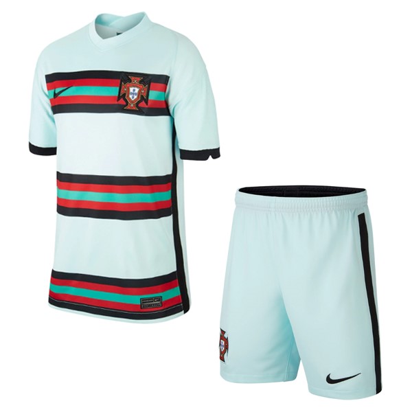 Camiseta Portugal Replica Segunda Ropa Niños 2020 Blanco